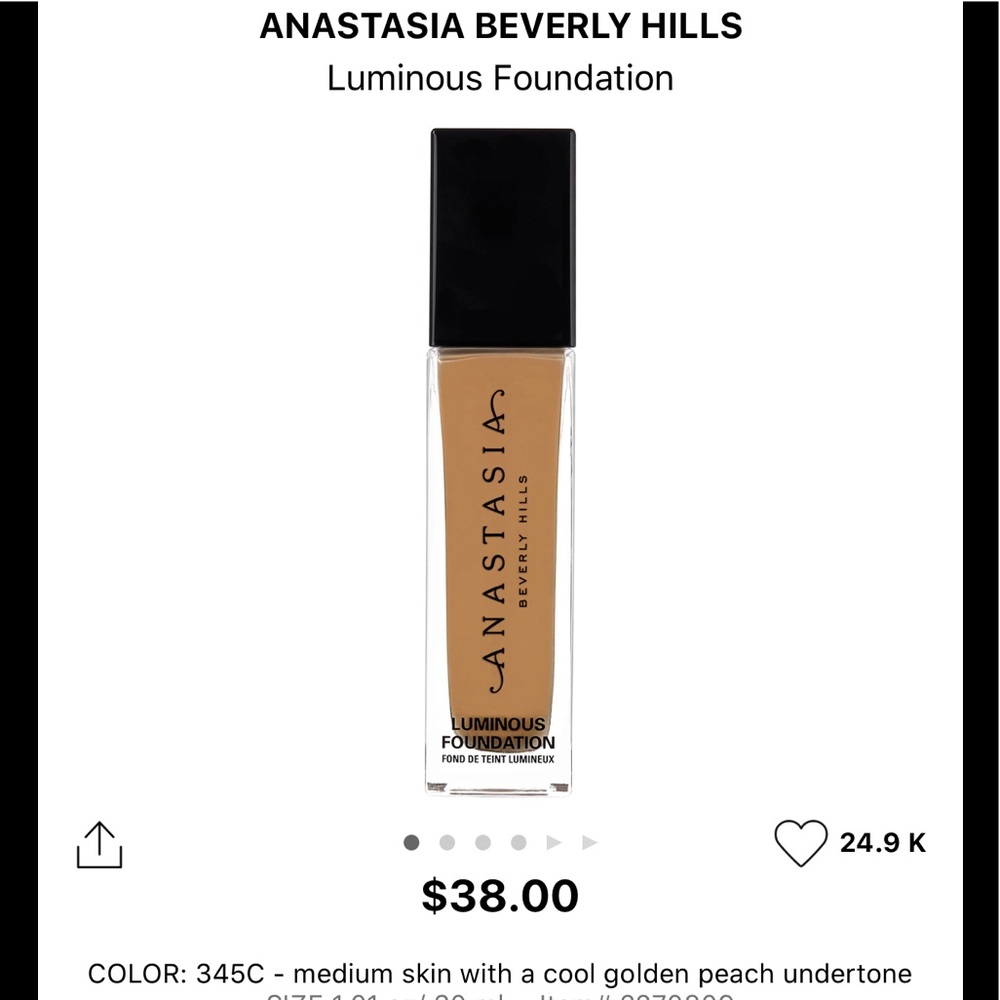 ANASTASIA BEVERLY HILLS LUMINOUS FOUNDATION